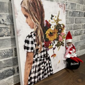 JUST BECAUSE GALLERY-WRAPPED CANVAS PRINT