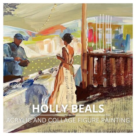 Beals - Acrylic & Collage Figure Painting Promo