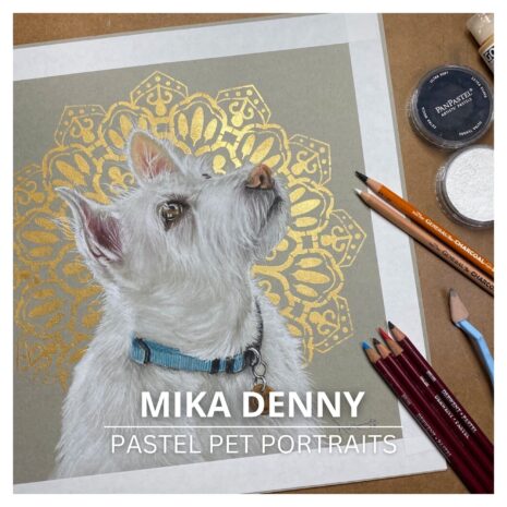 Mika Denny - Pastel Portraits