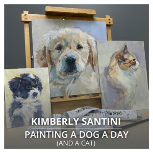 PAINTING A DOG A DAY
