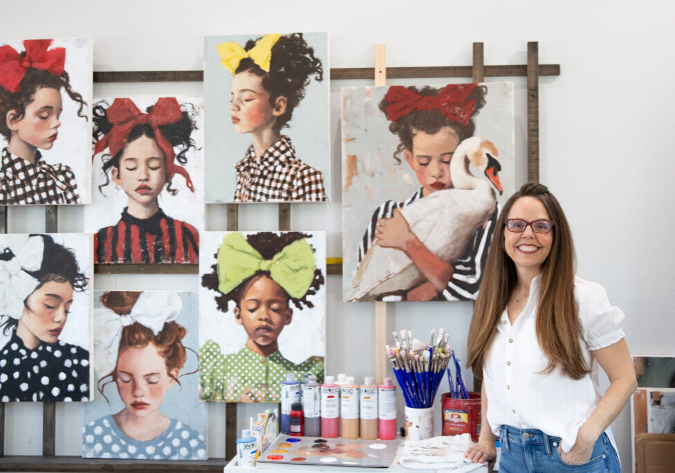 KaraWhiteBlouseVintageSeriesWideCloseUp