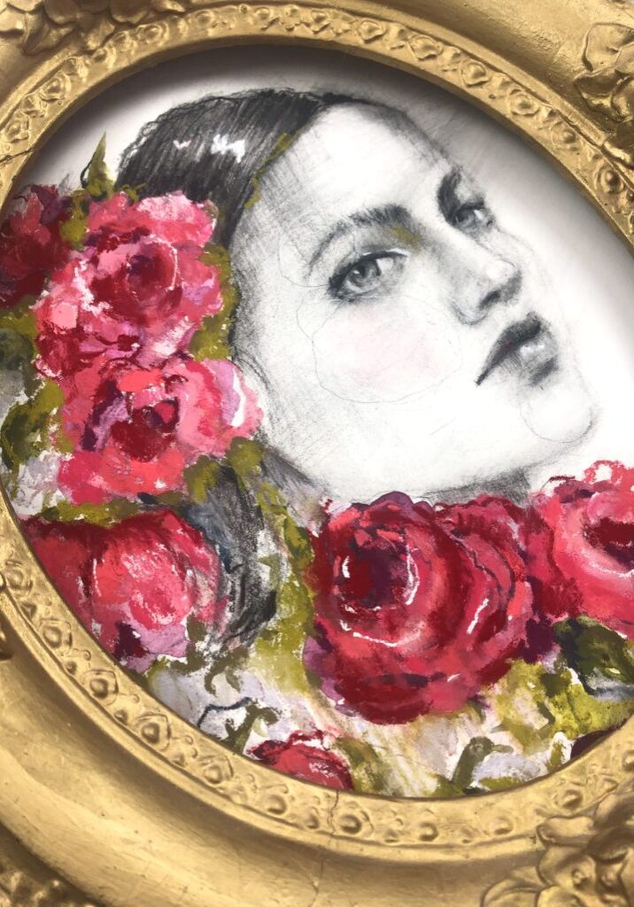 Les Fleurs 2 frame